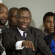 Family lawyer Benjamin Crump speaks at news conference. (Getty Images)